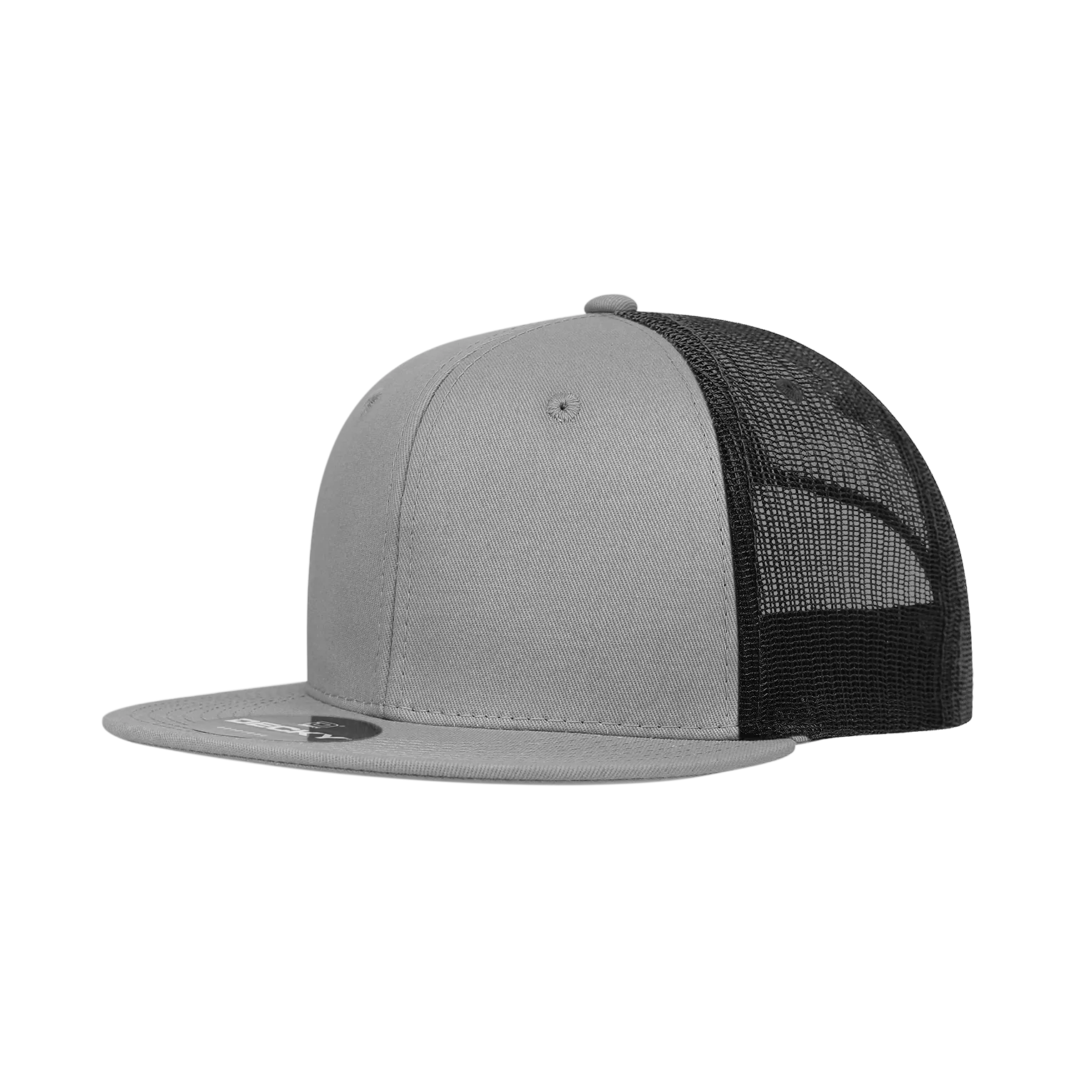 Decky 6033 6 Panel High Profile Structured Cotton Blend Trucker