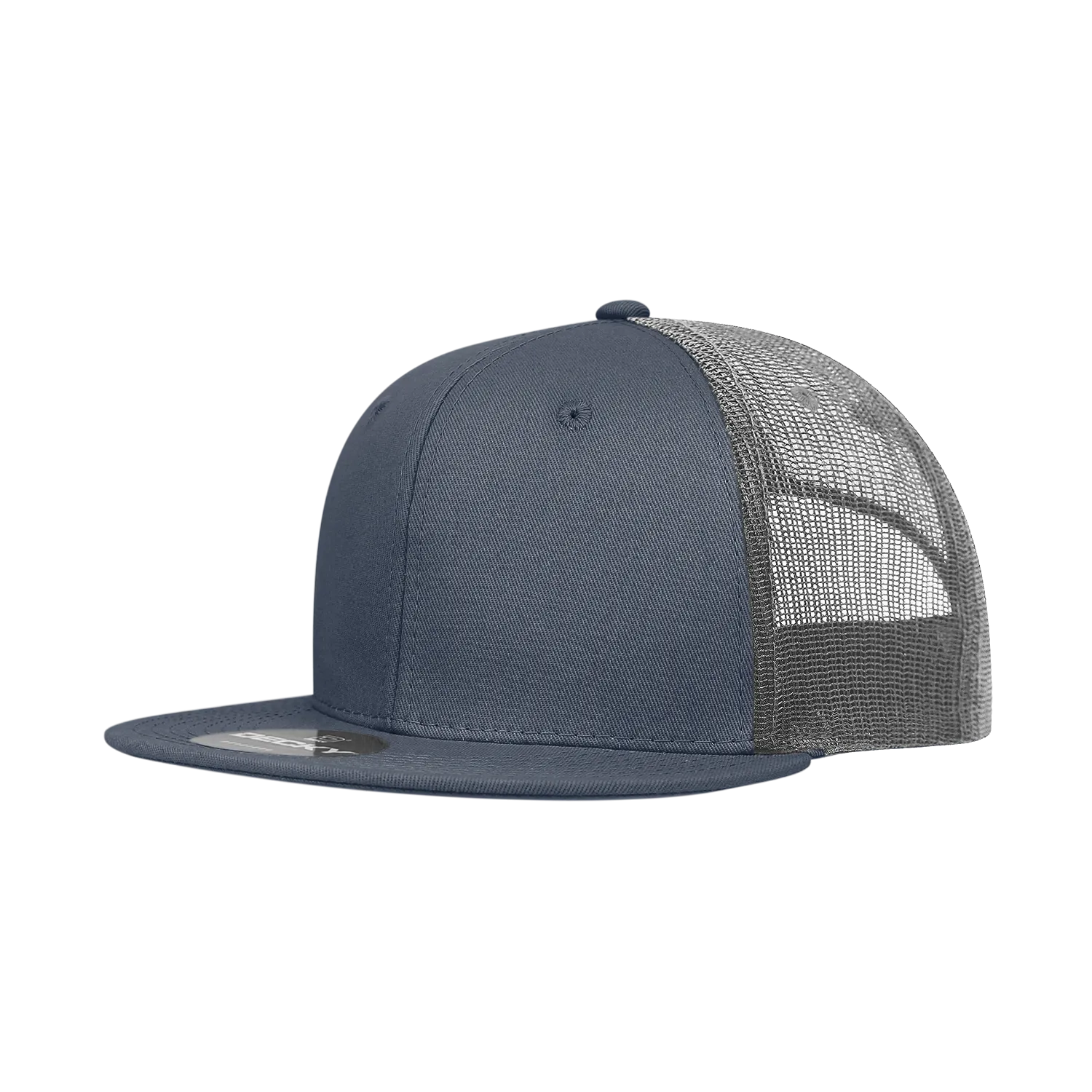 Decky 6033 6 Panel High Profile Structured Cotton Blend Trucker