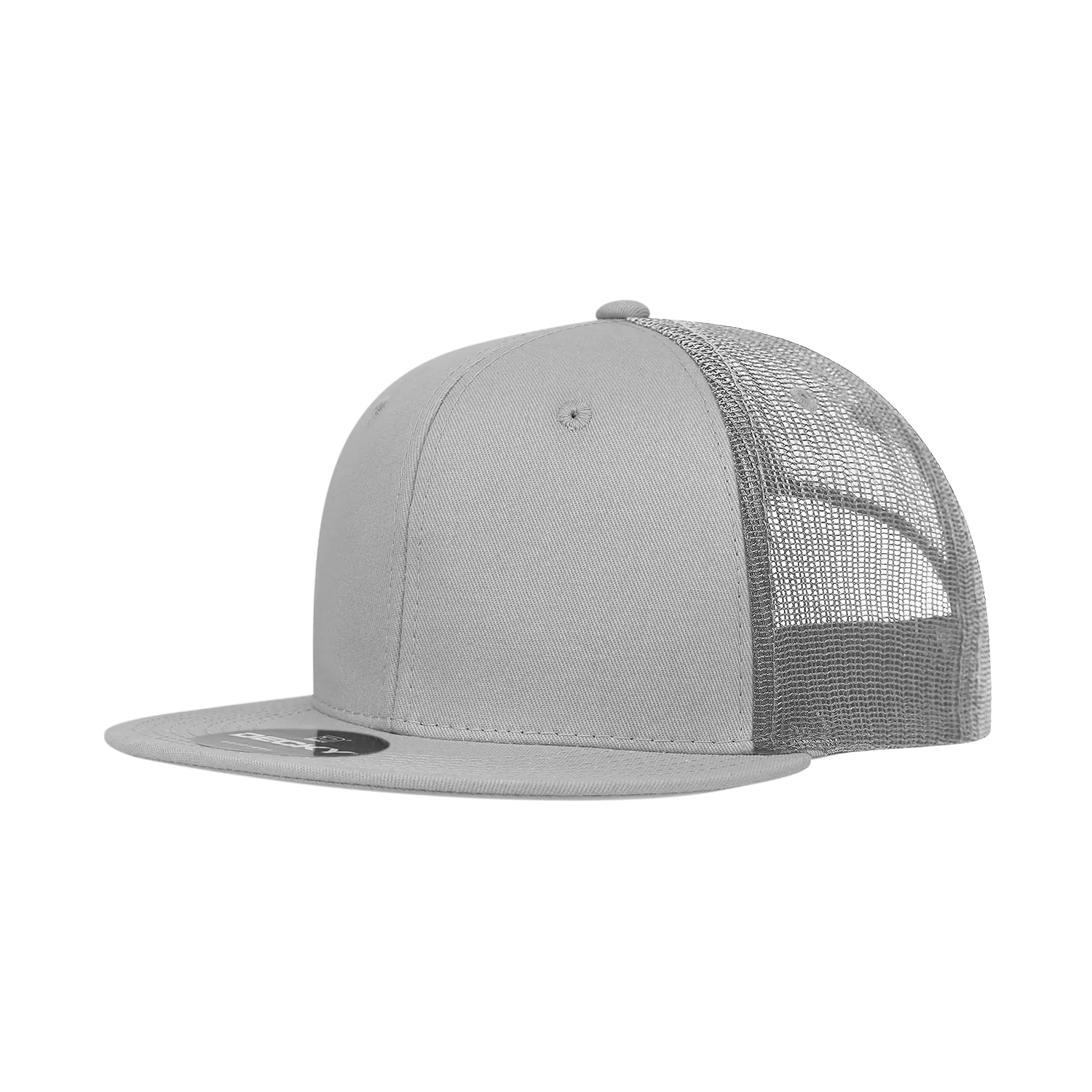Decky 6033 6 Panel High Profile Structured Cotton Blend Trucker