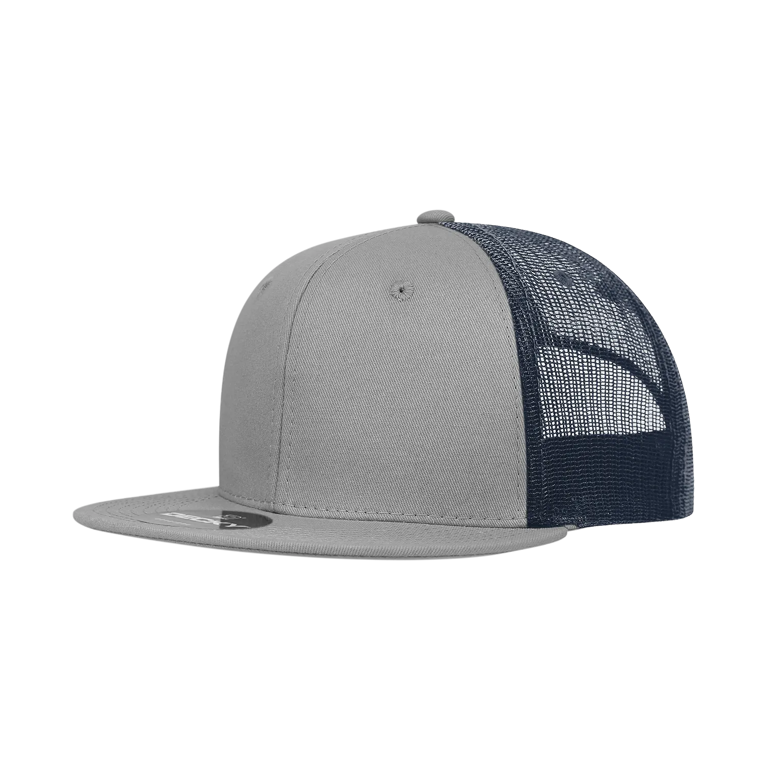 Decky 6033 6 Panel High Profile Structured Cotton Blend Trucker