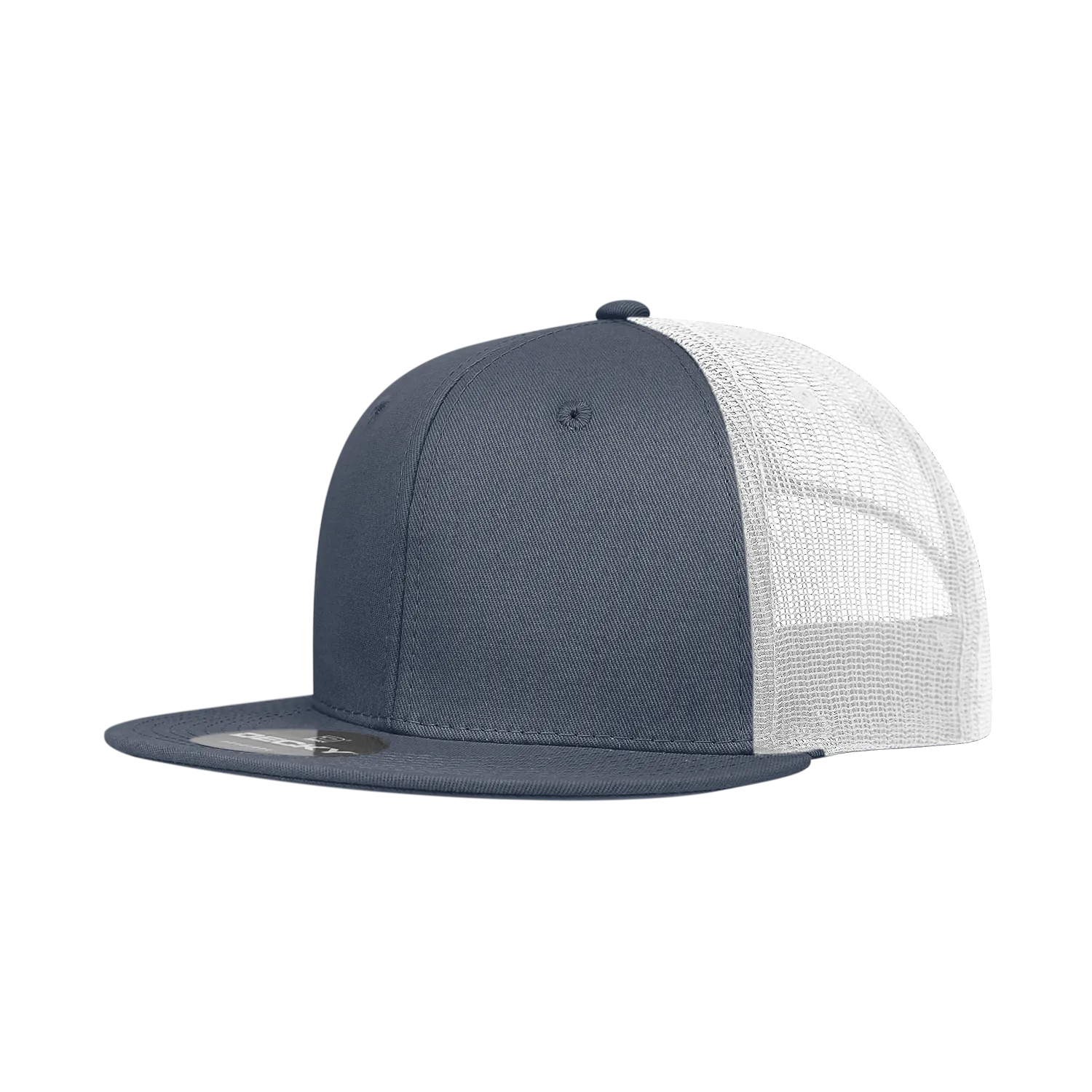 Decky 6033 6 Panel High Profile Structured Cotton Blend Trucker