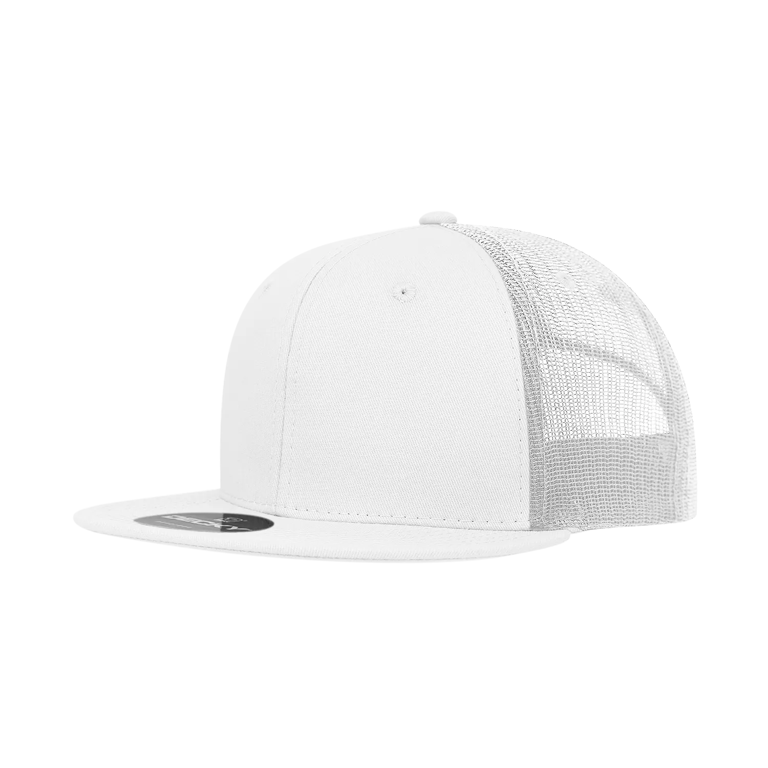 Decky 6033 6 Panel High Profile Structured Cotton Blend Trucker