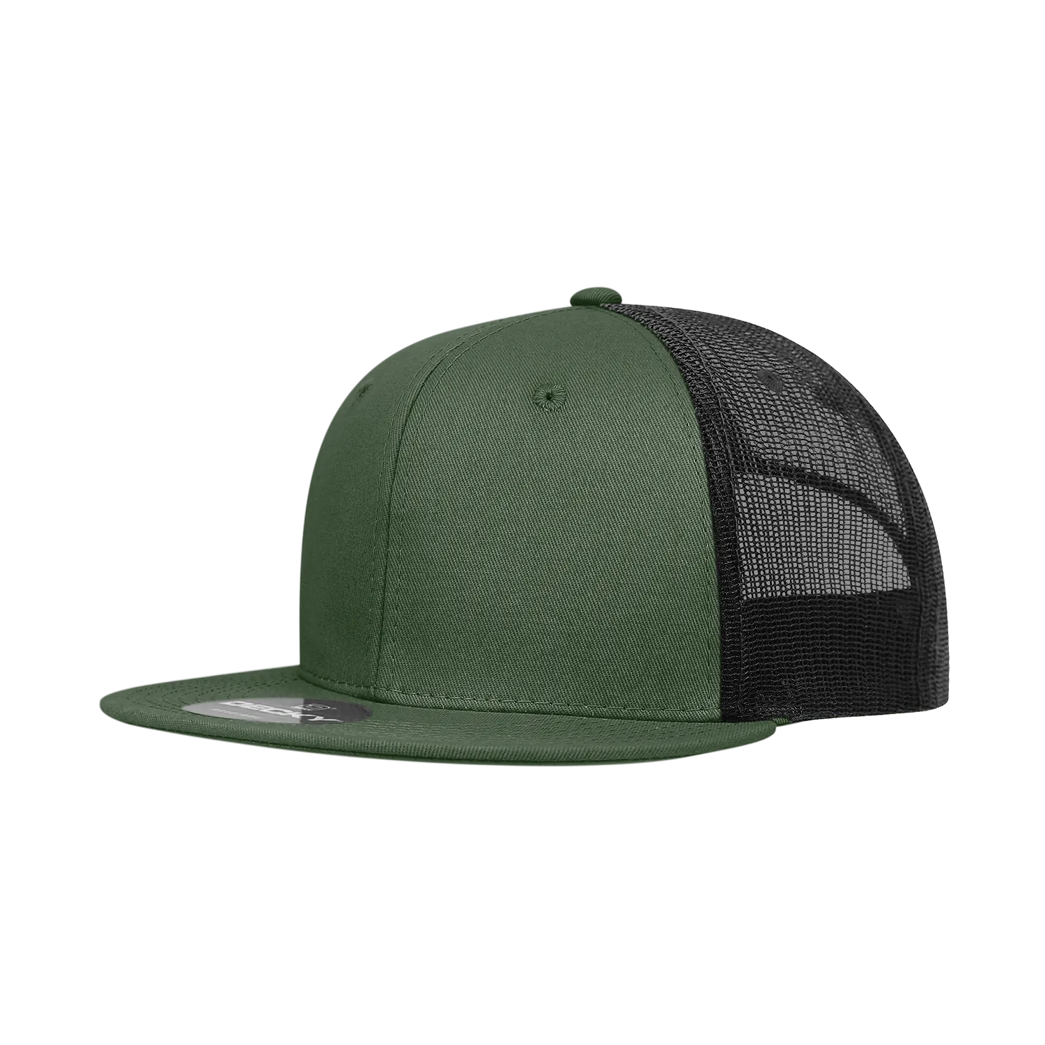 Decky 6033 6 Panel High Profile Structured Cotton Blend Trucker
