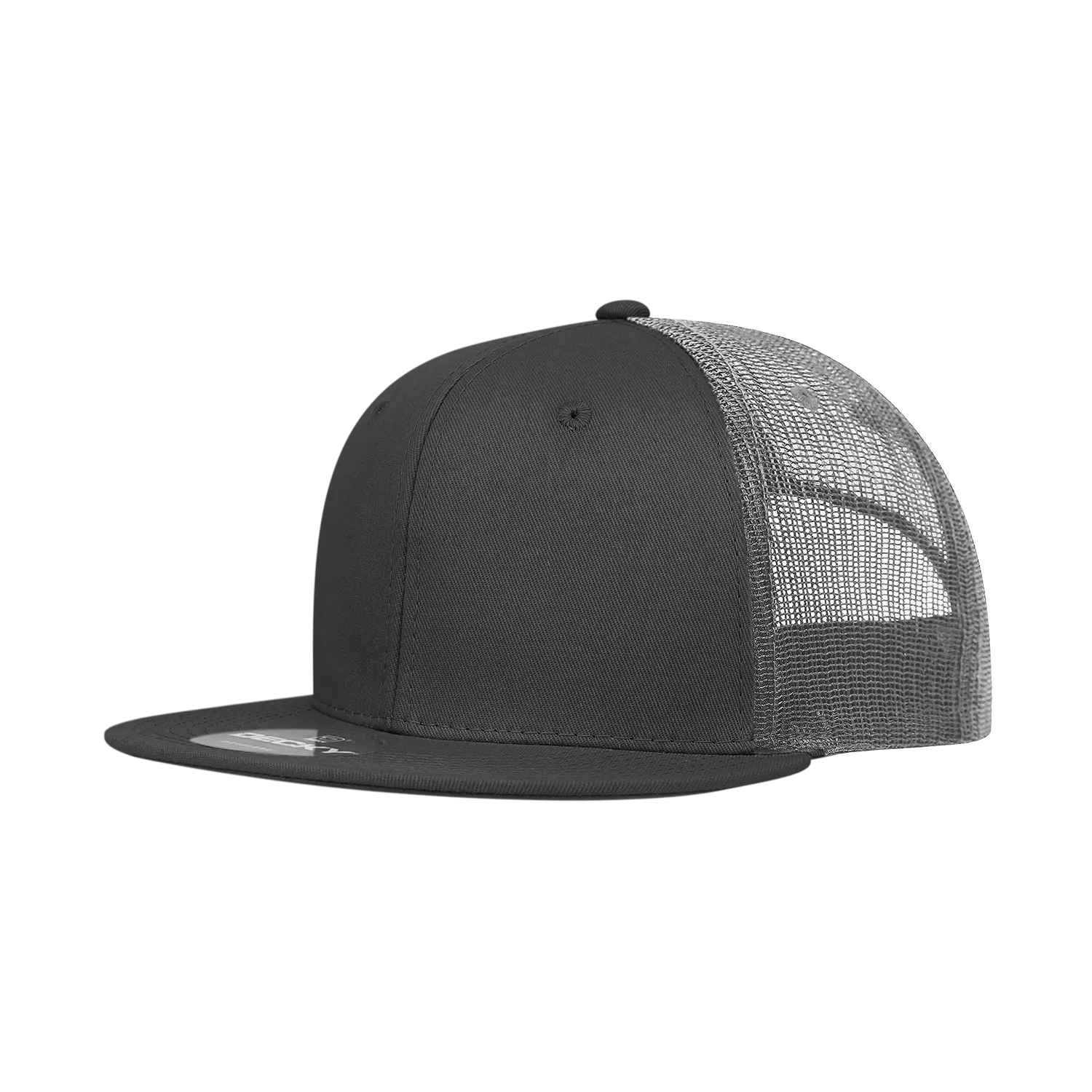 Decky 6033 6 Panel High Profile Structured Cotton Blend Trucker