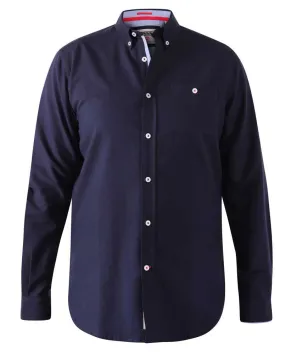 Duke X-Tall Colchester Oxford Navy Shirt Navy