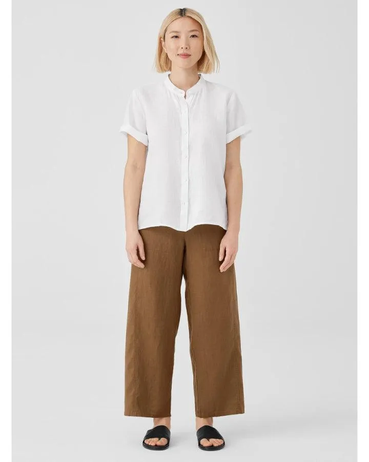 Eileen Fisher Linen Wide Trouser Pant