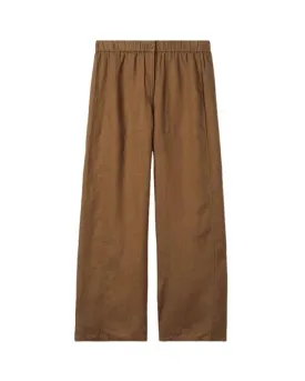 Eileen Fisher Linen Wide Trouser Pant