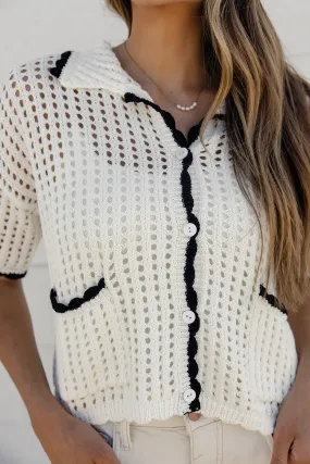 Elisa Crochet Cardigan