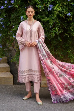 EMBROIDERED JACQUARD LAWN UF-588