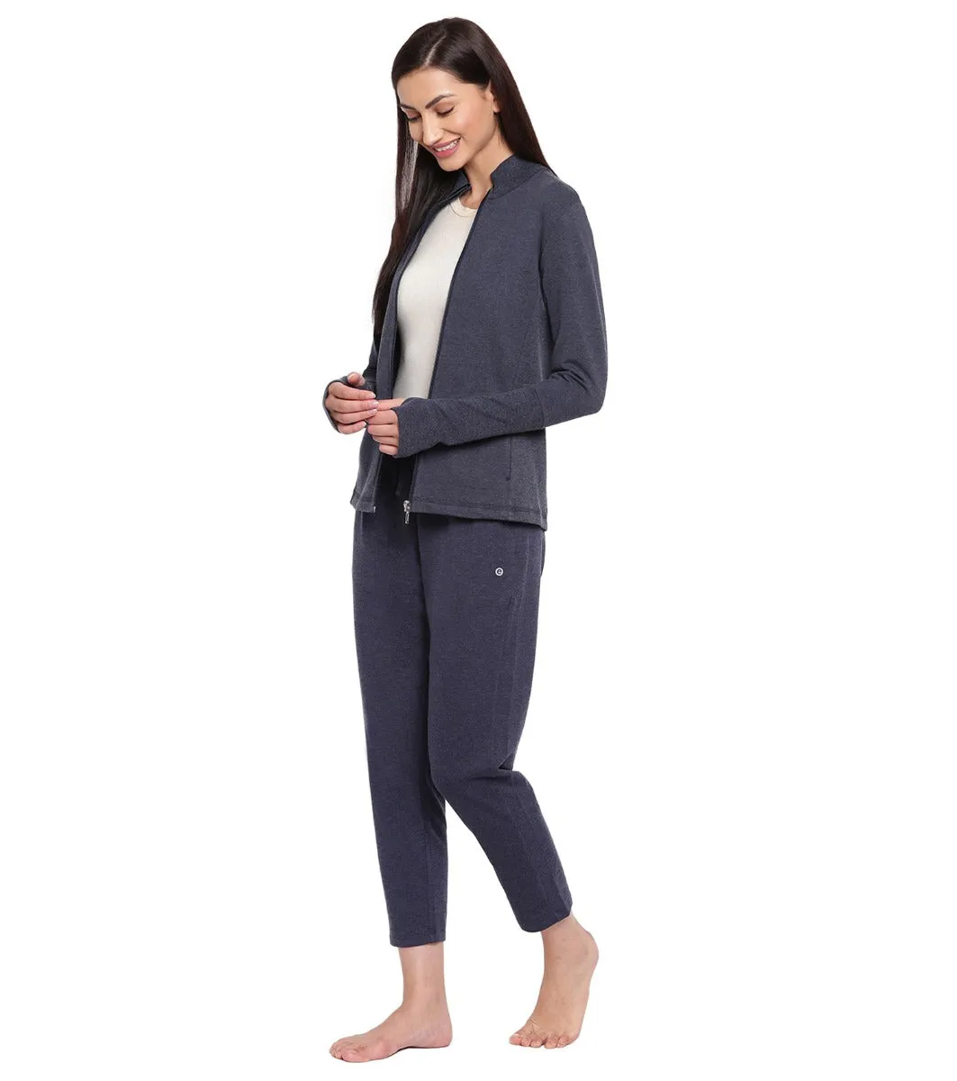 Essentials Slim Fit Terry Jacket