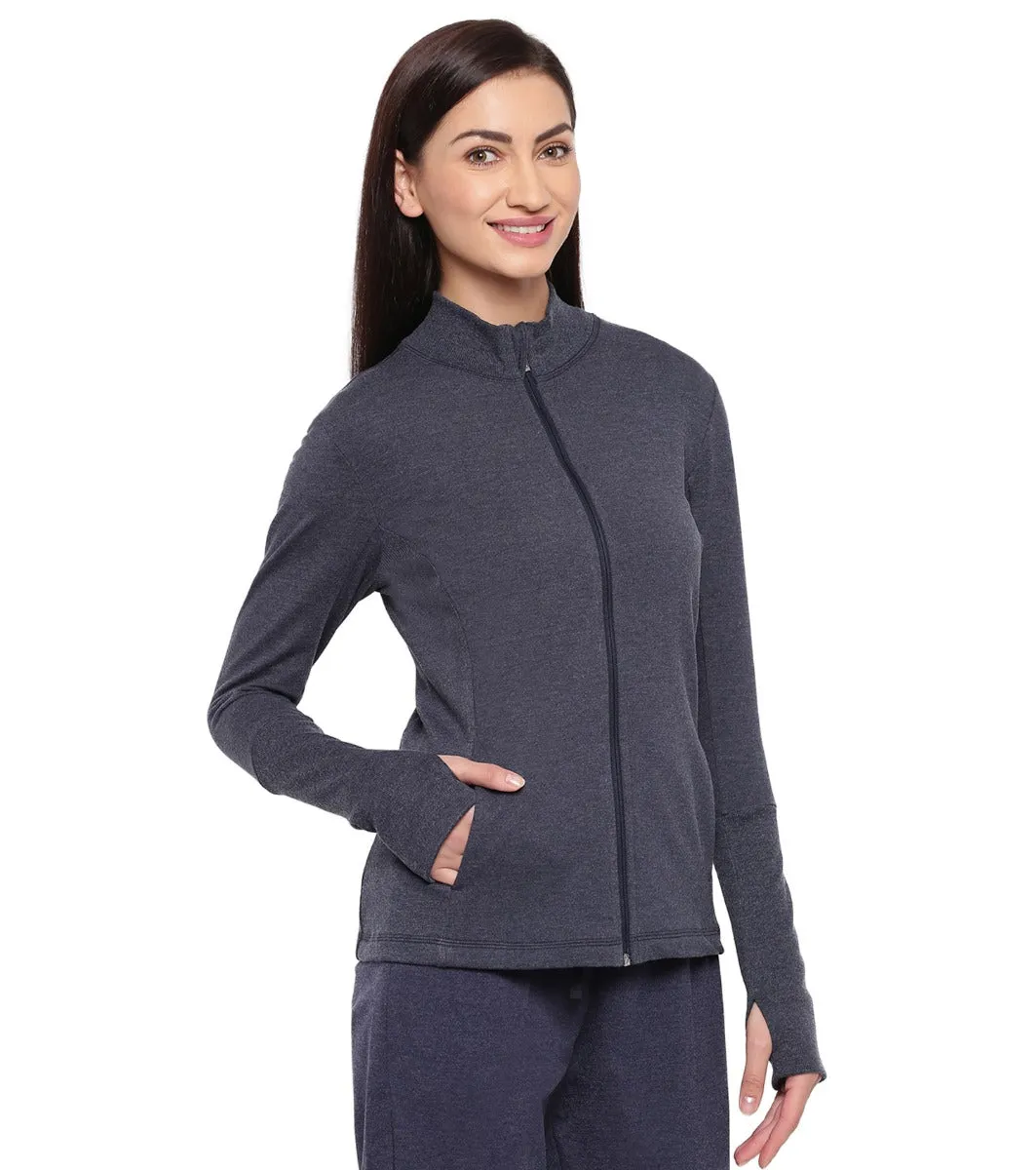 Essentials Slim Fit Terry Jacket