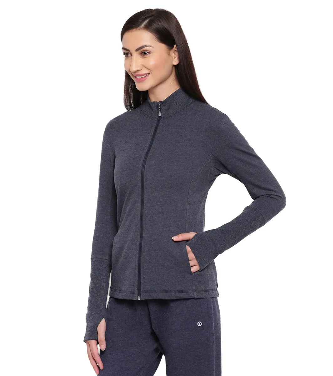 Essentials Slim Fit Terry Jacket