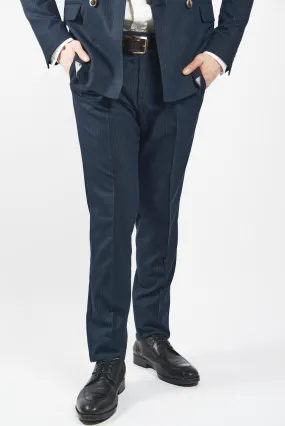 EURO PINSTRIPE BRUSHED DT DRESS PANT
