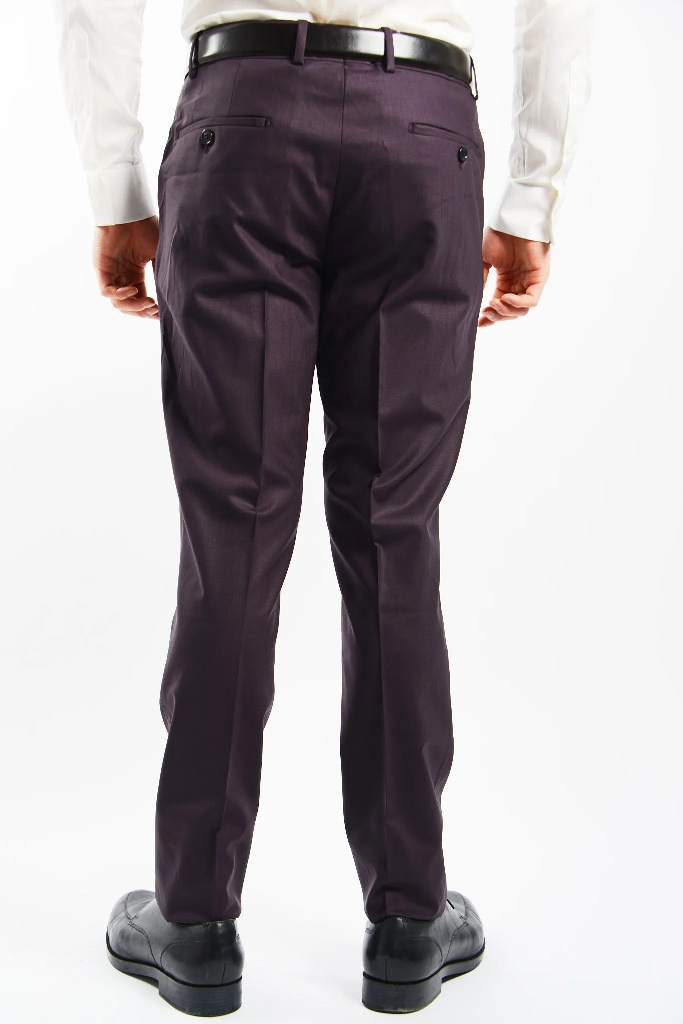 Euro Solid Tuxedo Pant