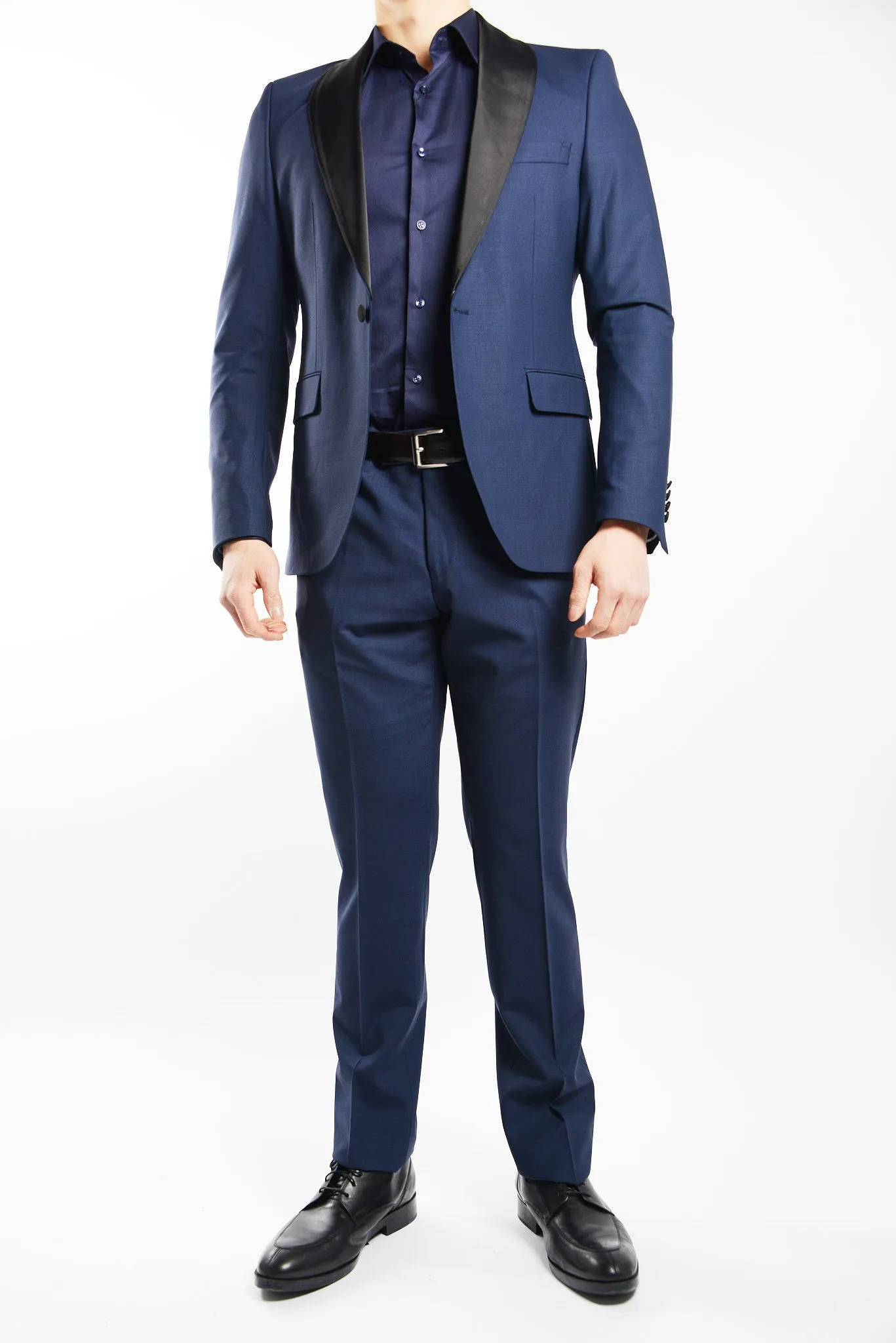 Euro Solid Tuxedo Pant