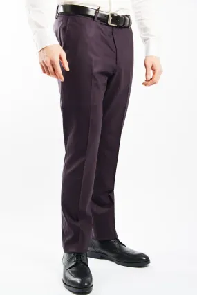 Euro Solid Tuxedo Pant