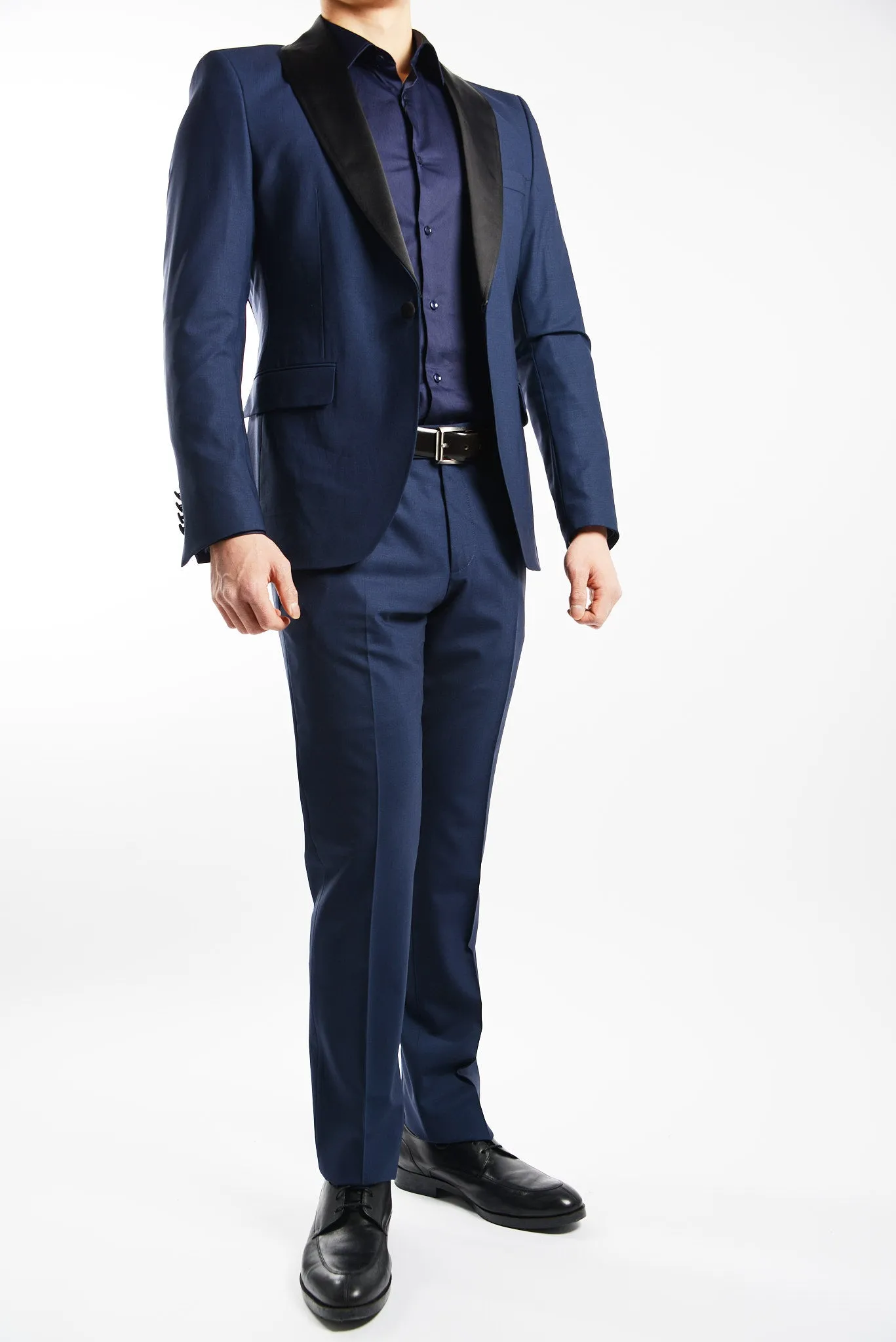 Euro Solid Tuxedo Pant