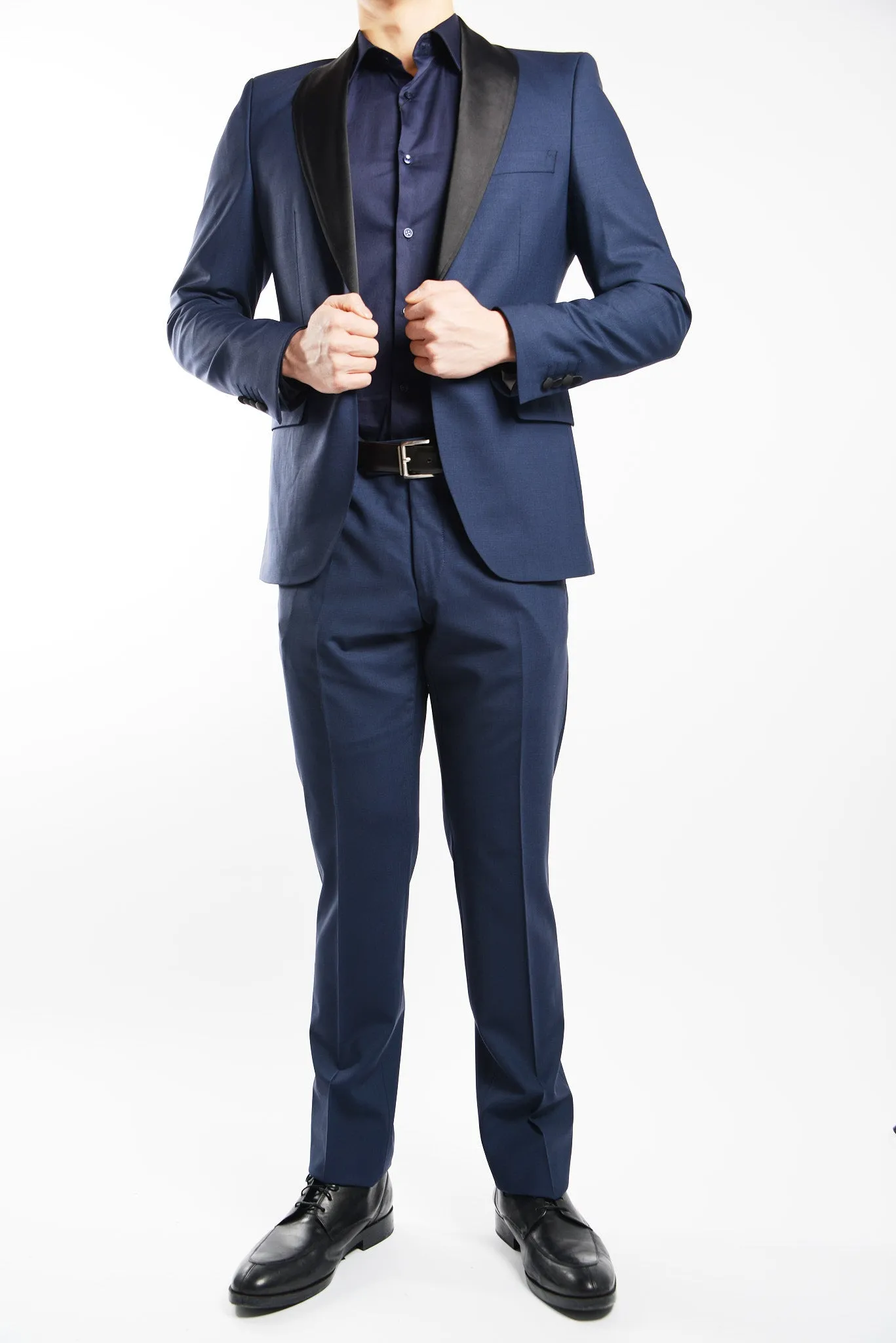 Euro Solid Tuxedo Pant