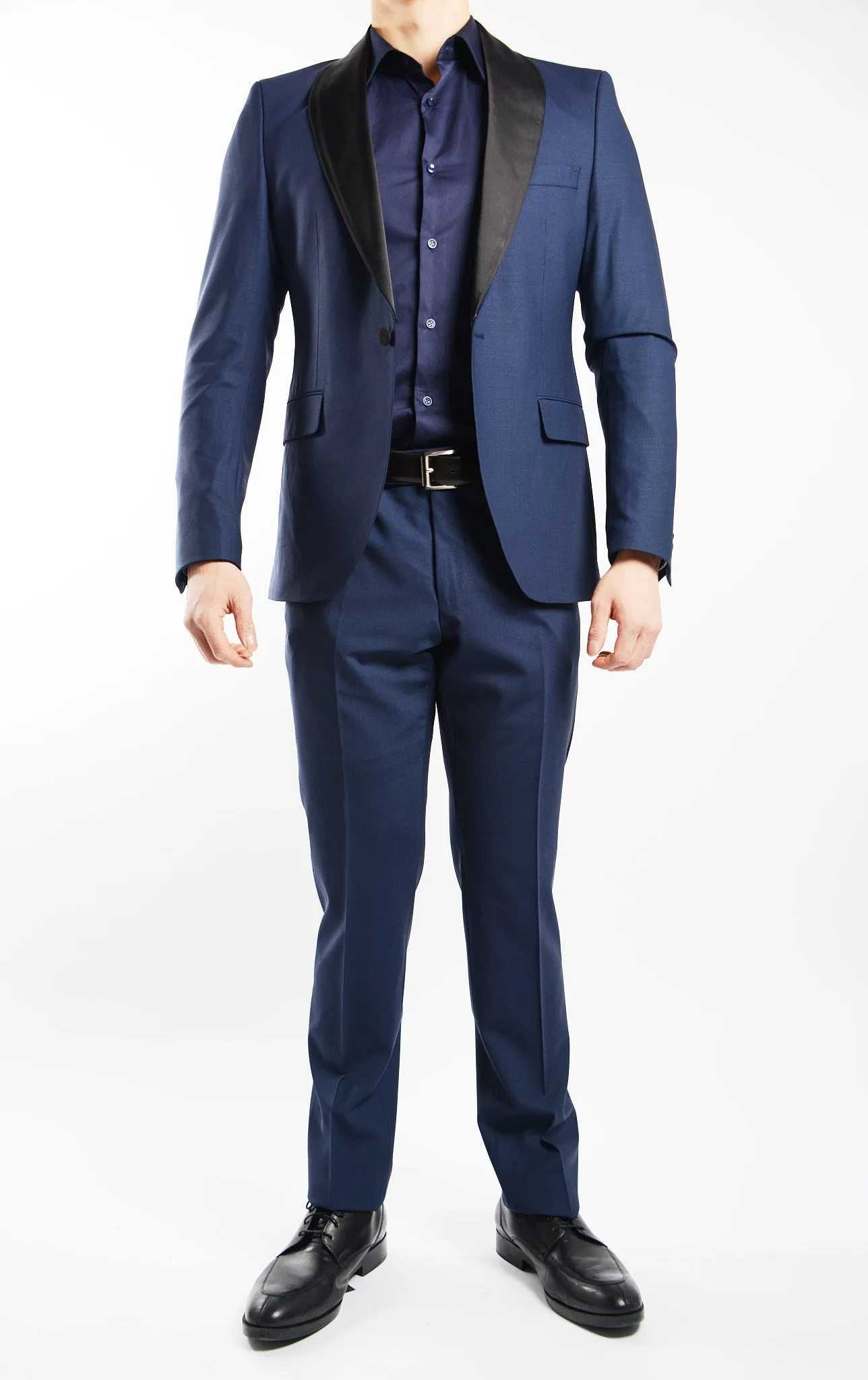 Euro Solid Tuxedo Pant