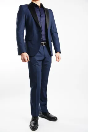Euro Solid Tuxedo Pant