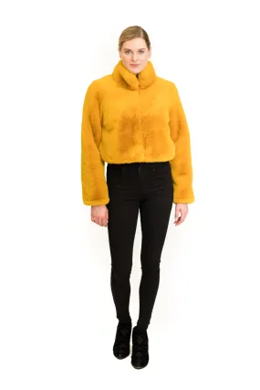 Faux Fur Short Jacket