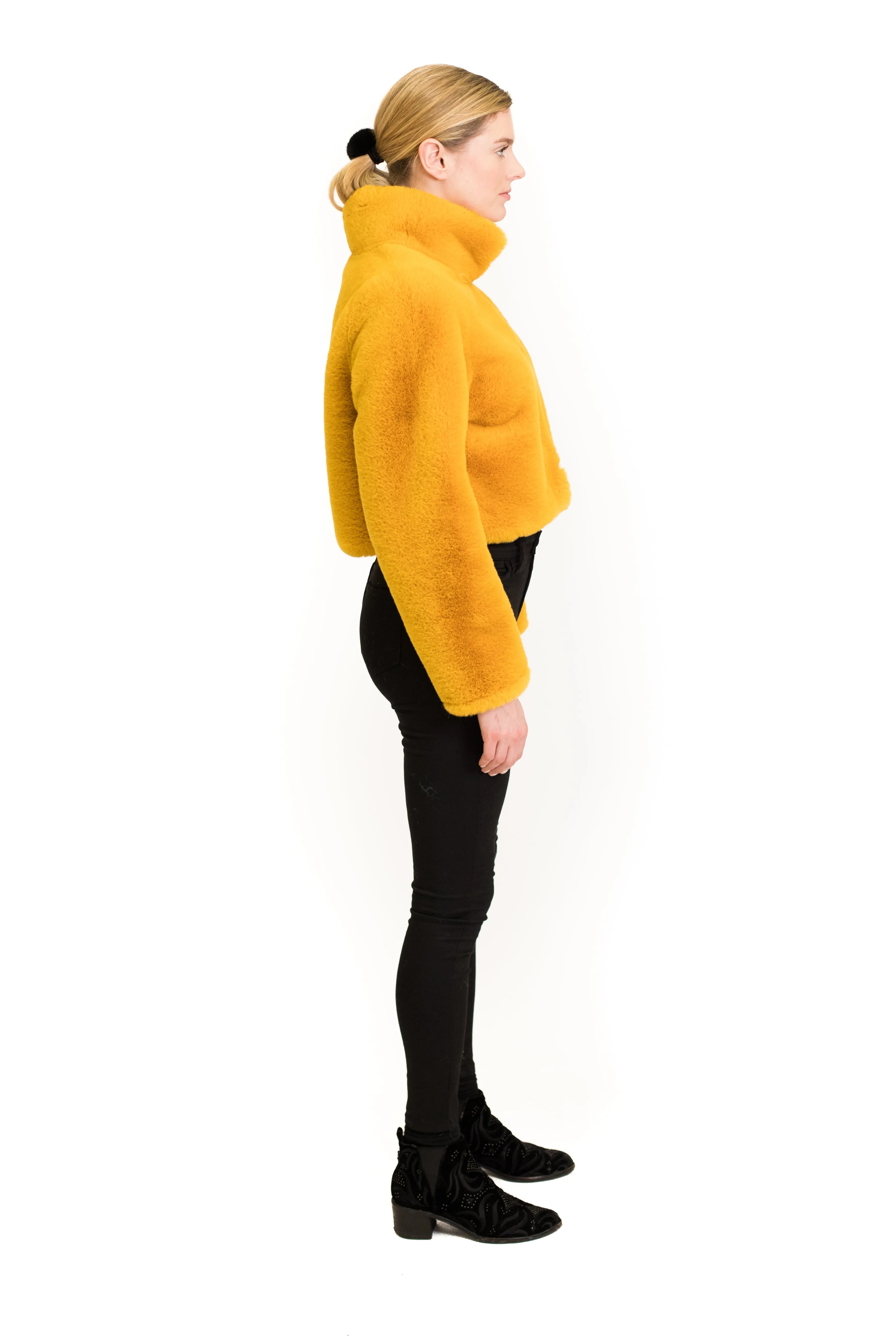 Faux Fur Short Jacket