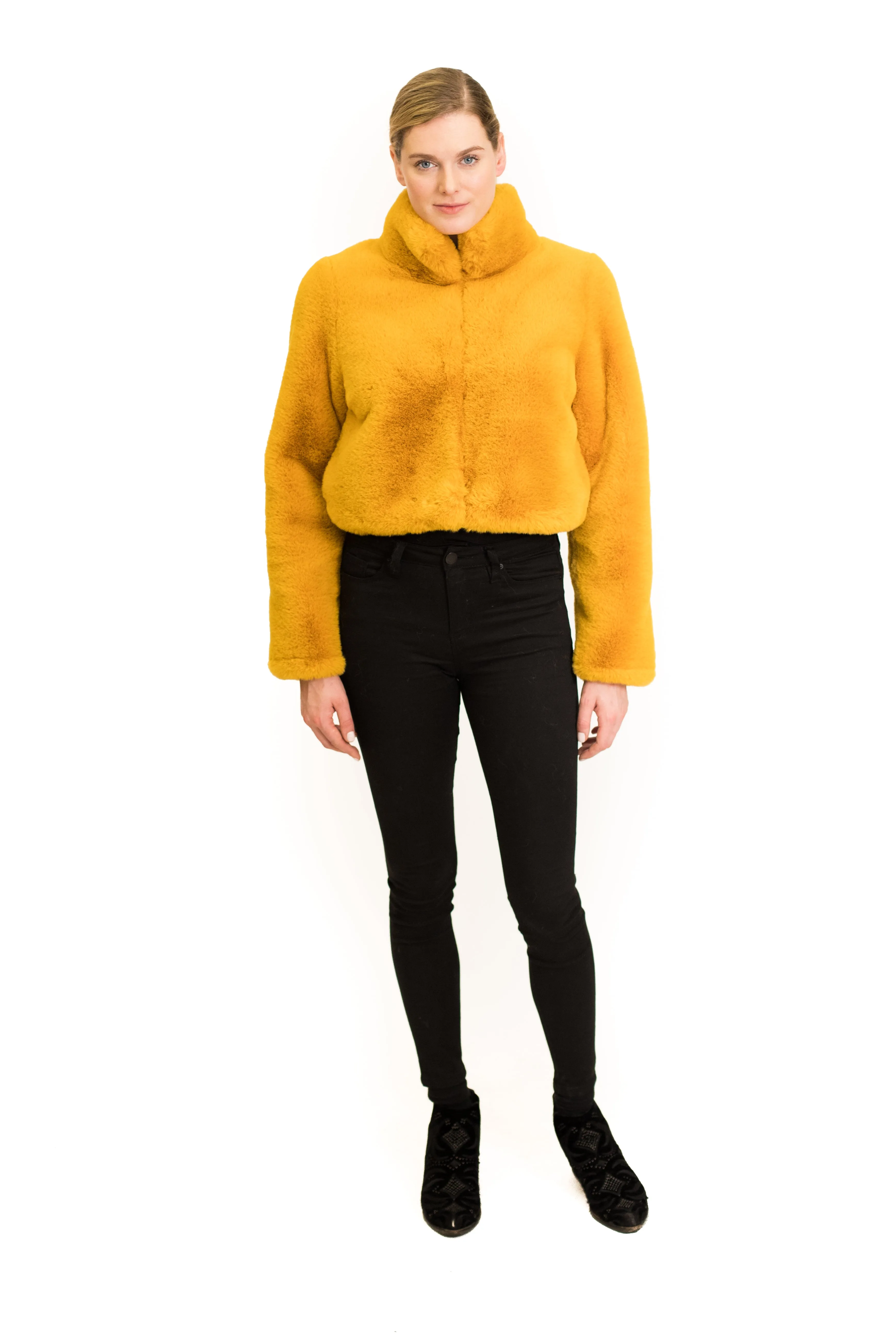 Faux Fur Short Jacket