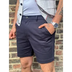 Gabicci - Cooper Cotton Twill Navy - Shorts