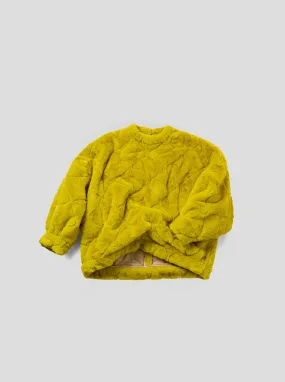 Fizz Faux Fur Jumper in Harlem Design
