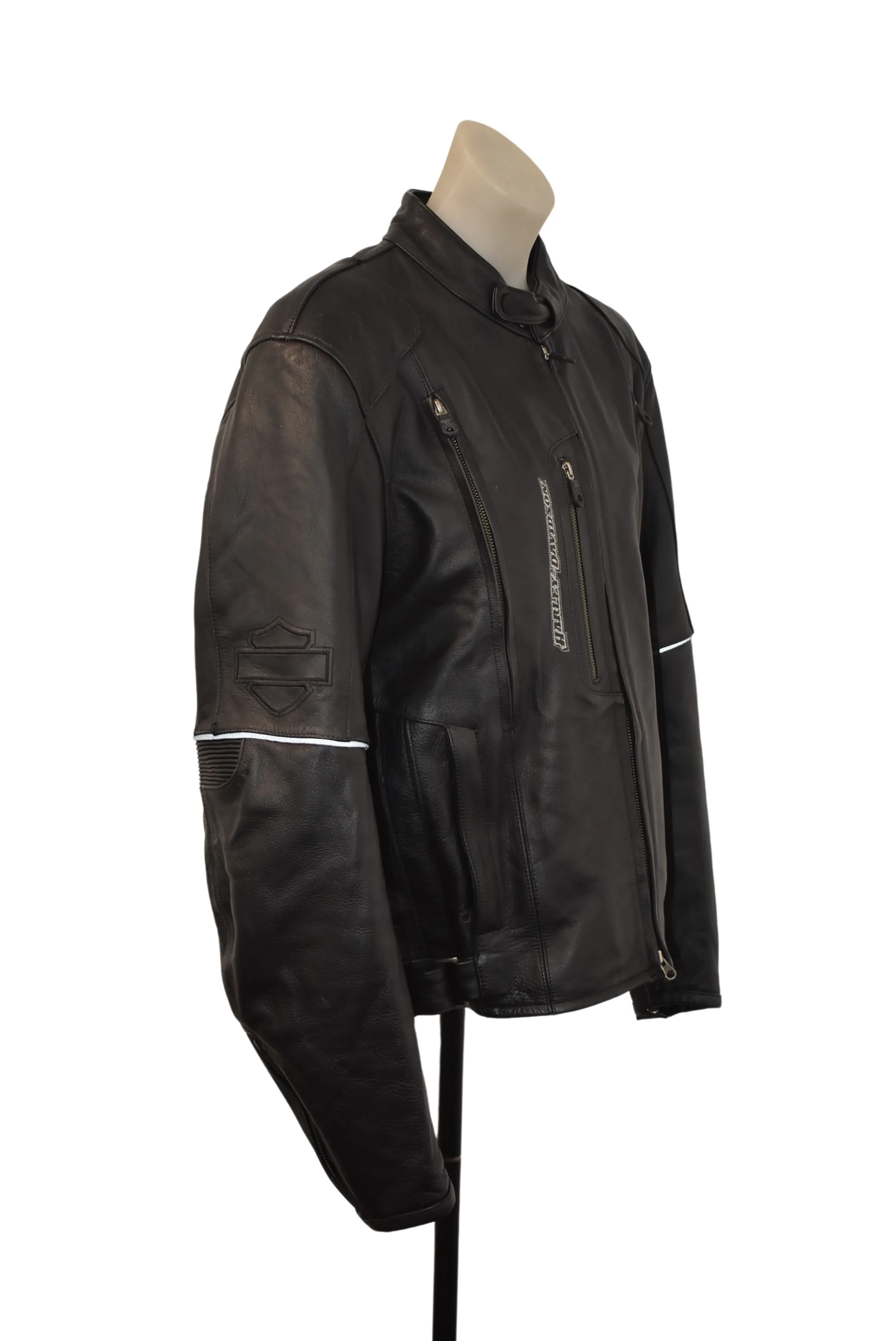 Harley Davidson genuine leather motorcycle jacket