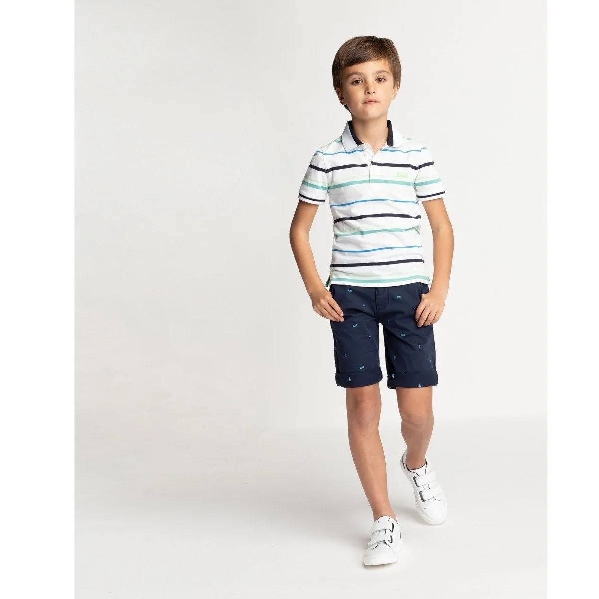 Hugo Boss Boys Short Sleeve Polo