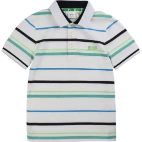 Hugo Boss Boys Short Sleeve Polo