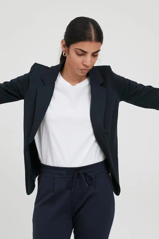 ICHI Kate Navy Blazer