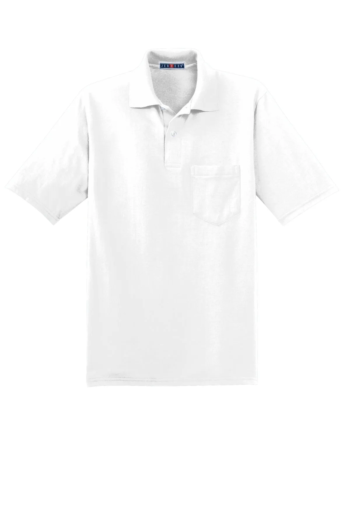 Jerzees -SpotShield™ 5.4-Ounce Jersey Knit Sport Shirt with Pocket. 436MP
