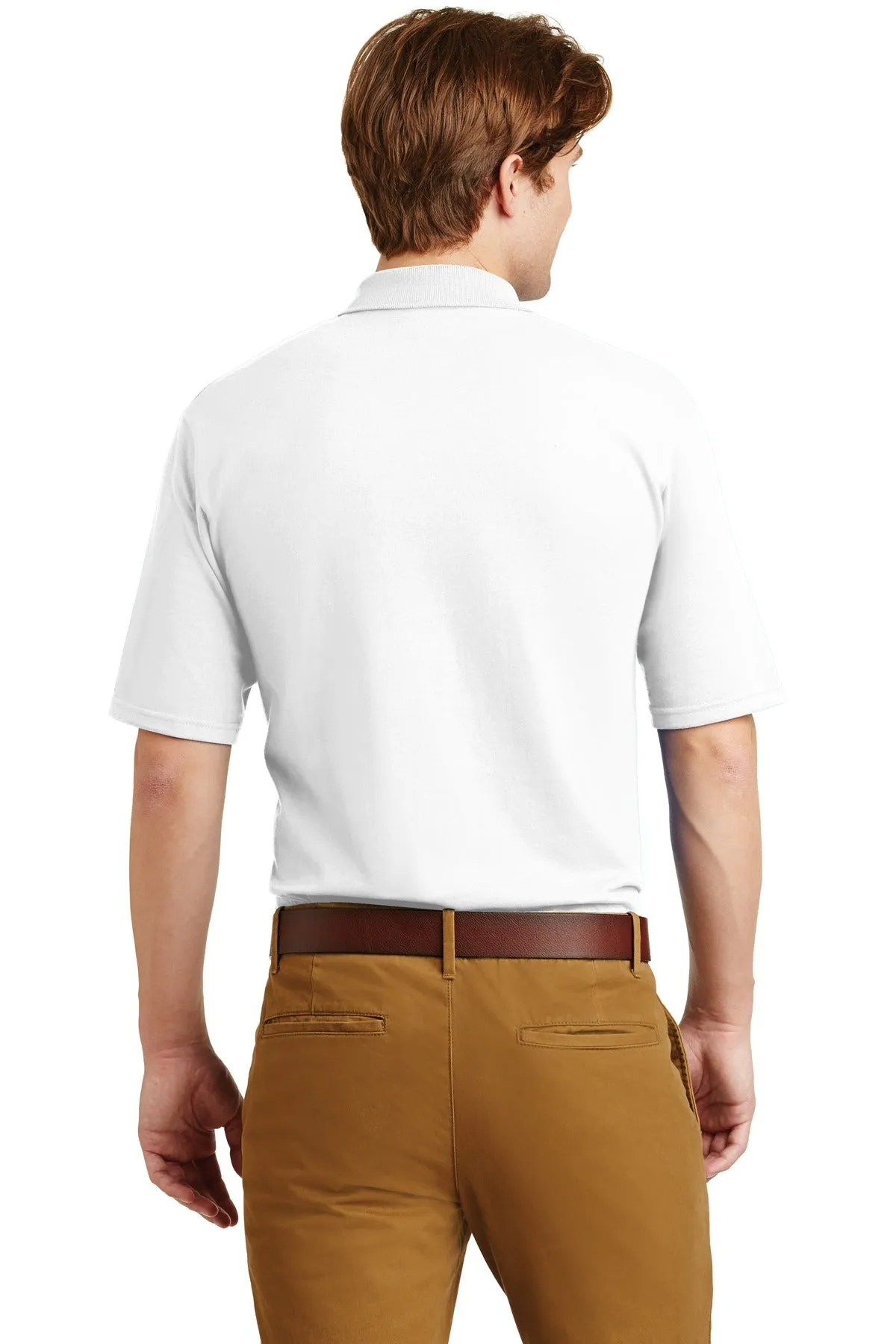 Jerzees -SpotShield™ 5.4-Ounce Jersey Knit Sport Shirt with Pocket. 436MP