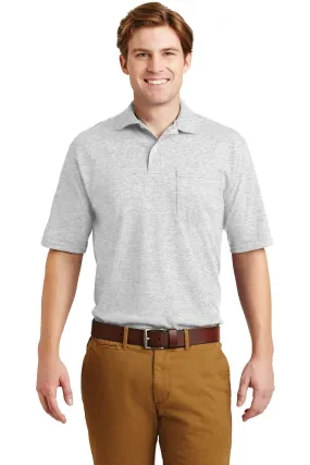 Jerzees -SpotShield™ 5.4-Ounce Jersey Knit Sport Shirt with Pocket. 436MP