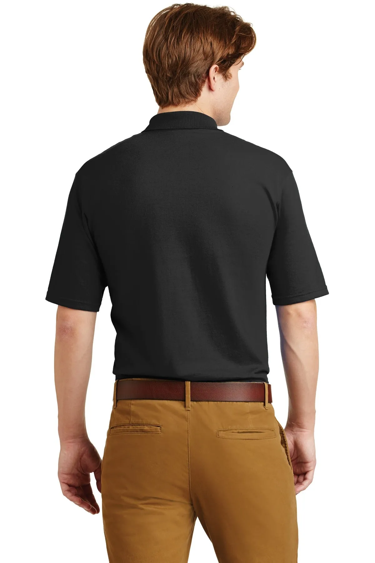 Jerzees -SpotShield™ 5.4-Ounce Jersey Knit Sport Shirt with Pocket. 436MP