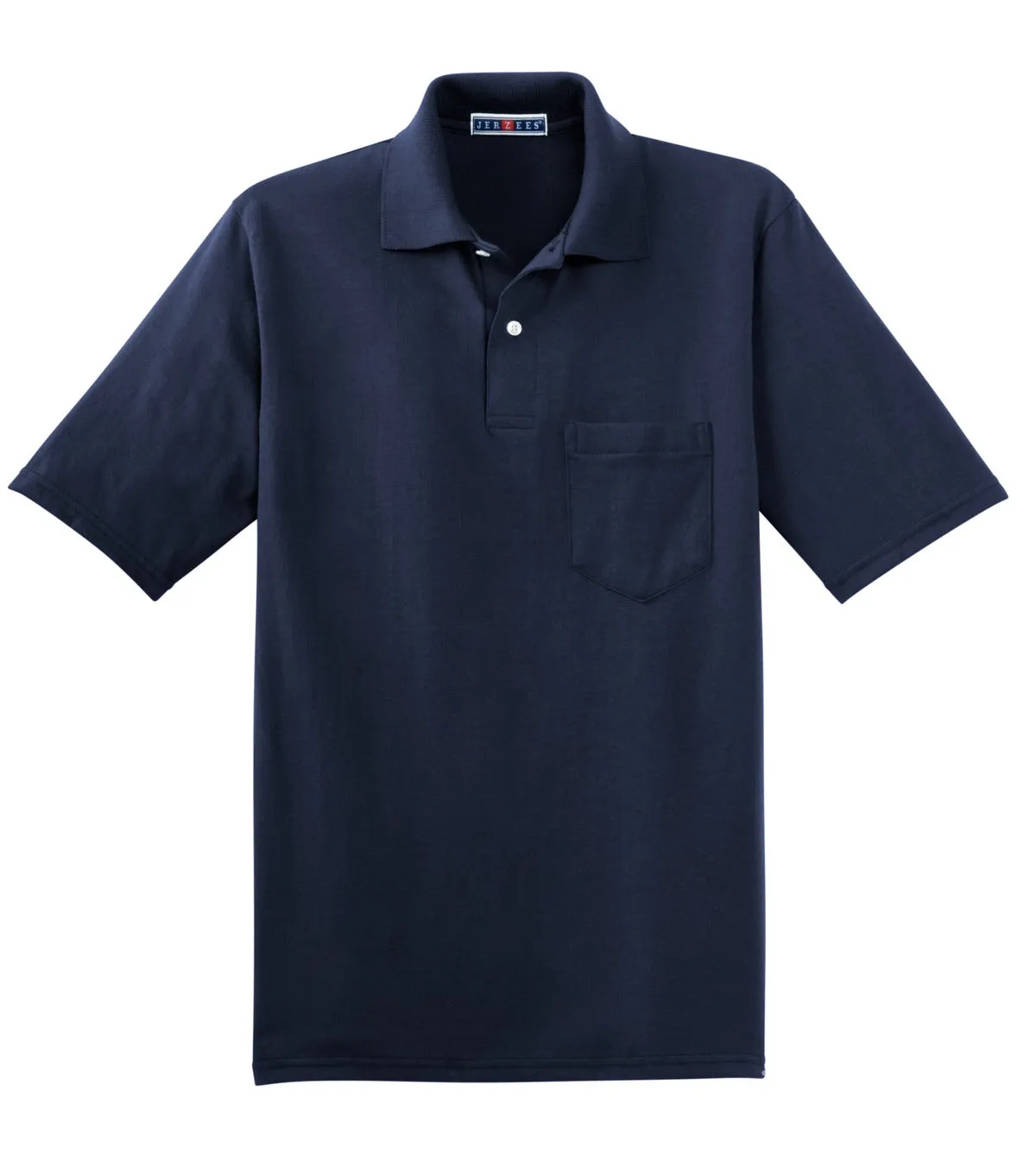 Jerzees -SpotShield™ 5.4-Ounce Jersey Knit Sport Shirt with Pocket. 436MP