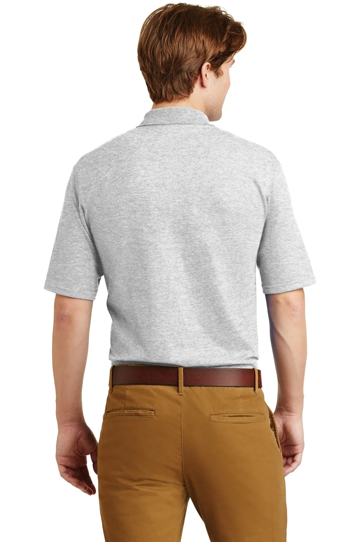 Jerzees -SpotShield™ 5.4-Ounce Jersey Knit Sport Shirt with Pocket. 436MP