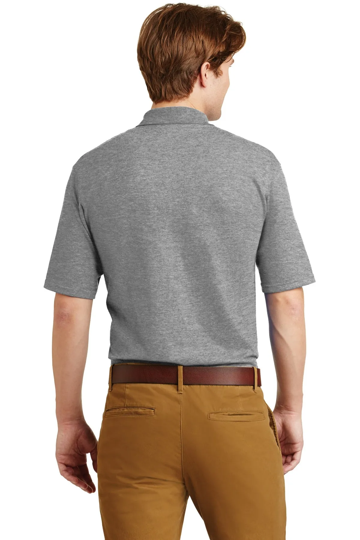 Jerzees -SpotShield™ 5.4-Ounce Jersey Knit Sport Shirt with Pocket. 436MP