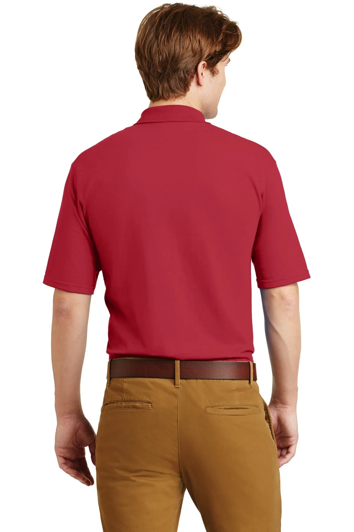 Jerzees -SpotShield™ 5.4-Ounce Jersey Knit Sport Shirt with Pocket. 436MP
