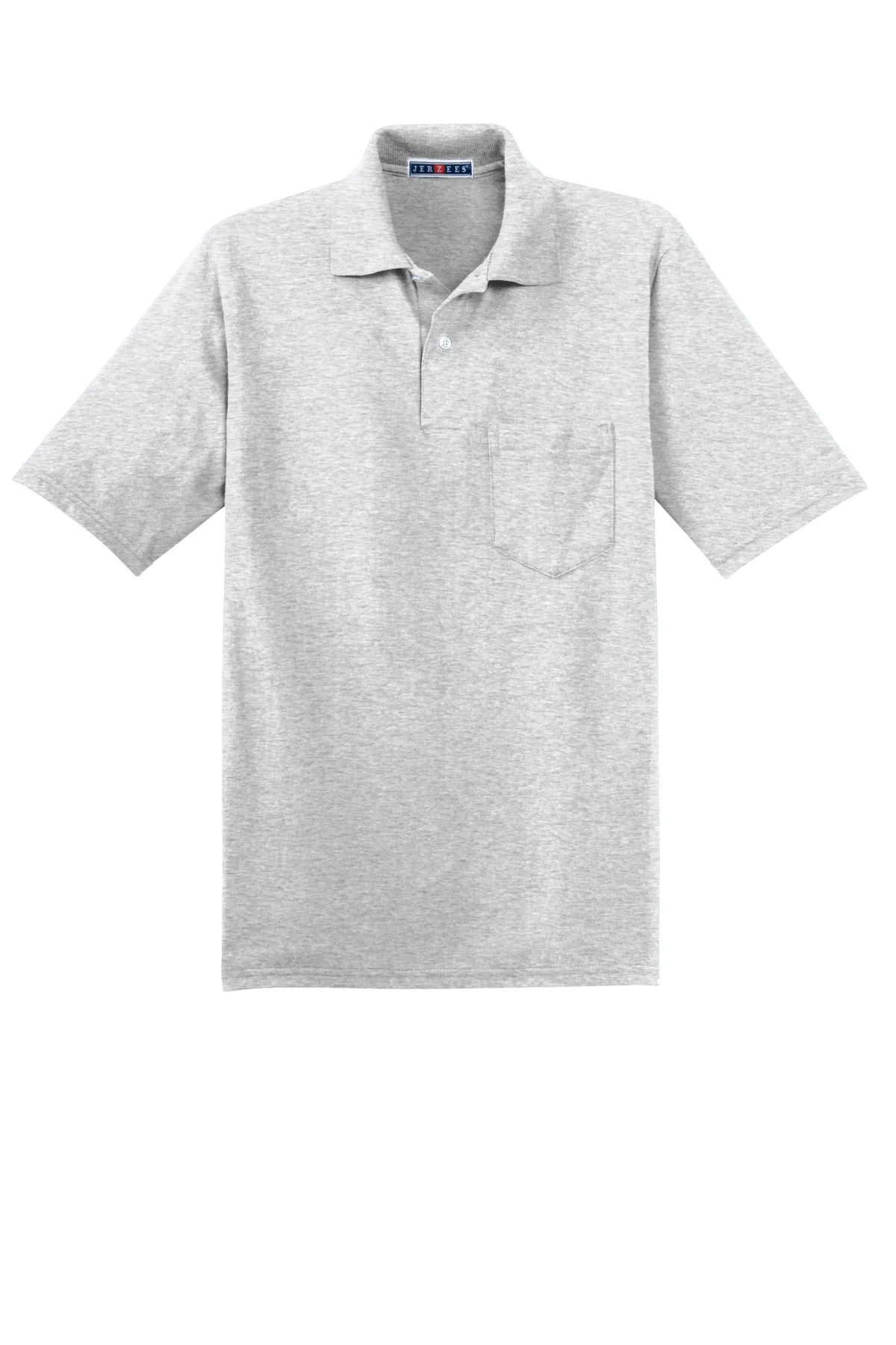 Jerzees -SpotShield™ 5.4-Ounce Jersey Knit Sport Shirt with Pocket. 436MP
