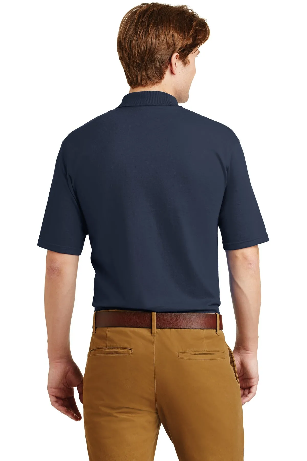 Jerzees -SpotShield™ 5.4-Ounce Jersey Knit Sport Shirt with Pocket. 436MP