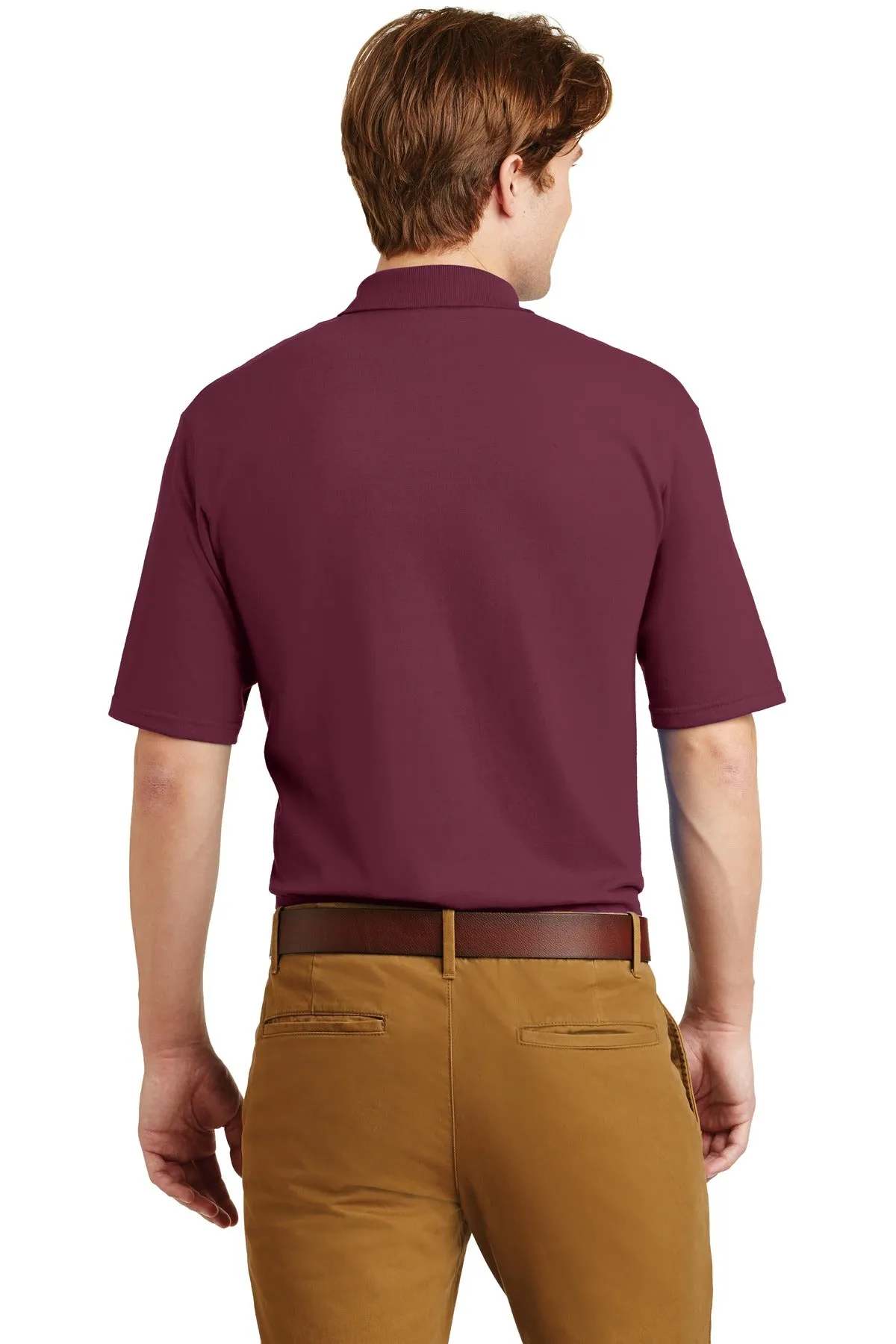 Jerzees -SpotShield™ 5.4-Ounce Jersey Knit Sport Shirt with Pocket. 436MP