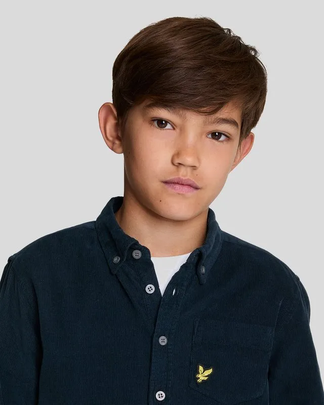 Kids Needle Cord Shirt