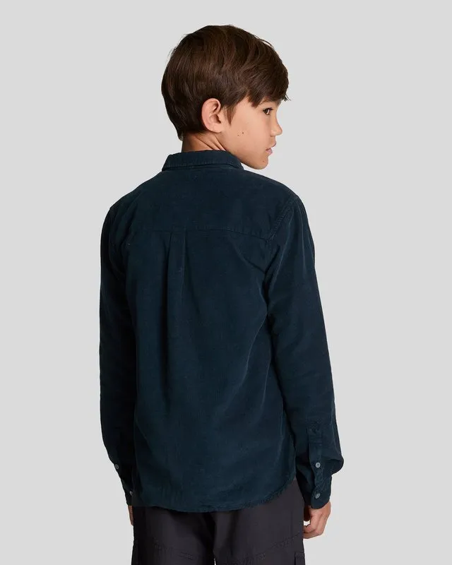 Kids Needle Cord Shirt