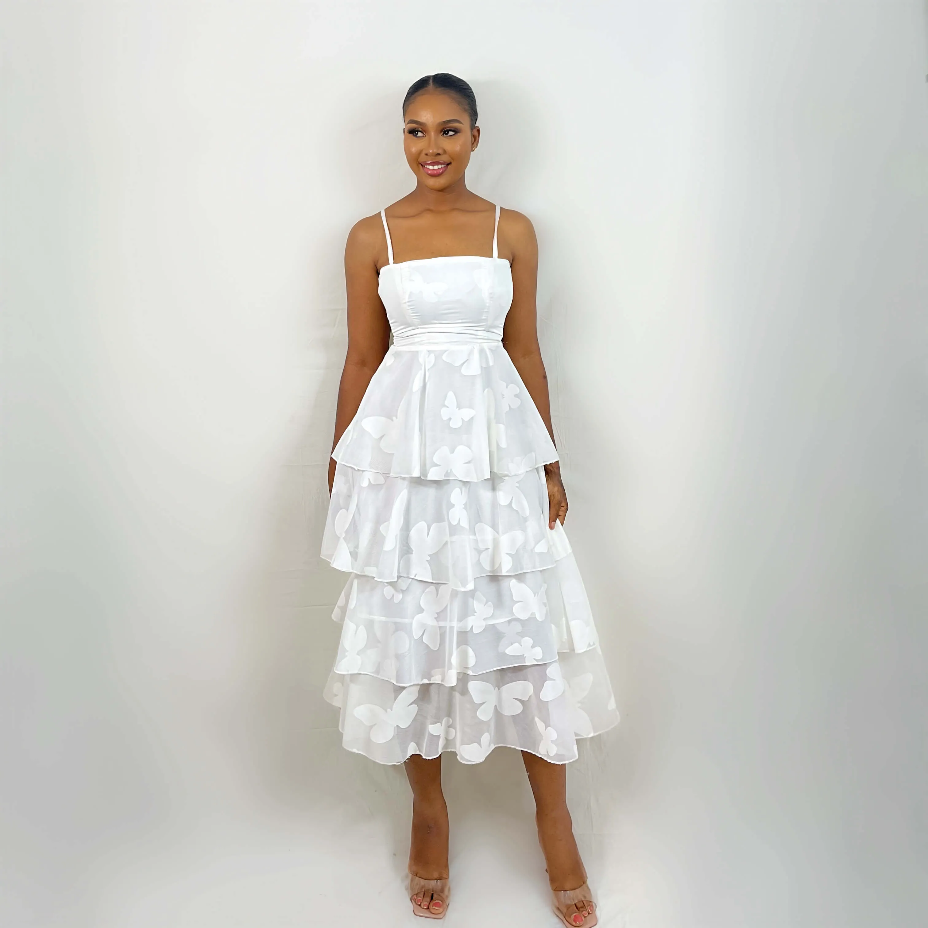 Kiko Tiered Midi Dress