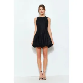 Lace Bubble Hem Mini