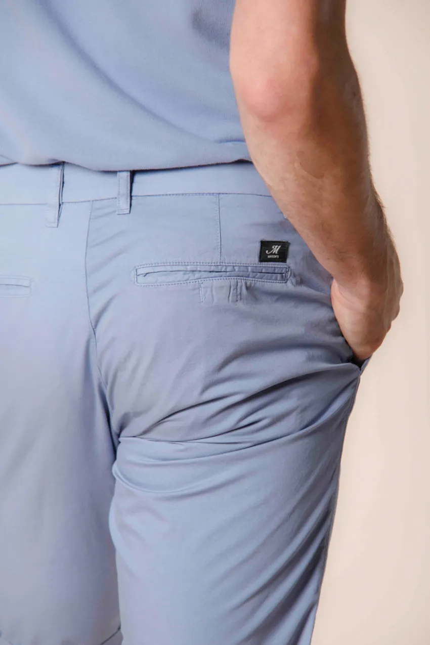 London bermuda chino uomo in gabardina stretch regular ①