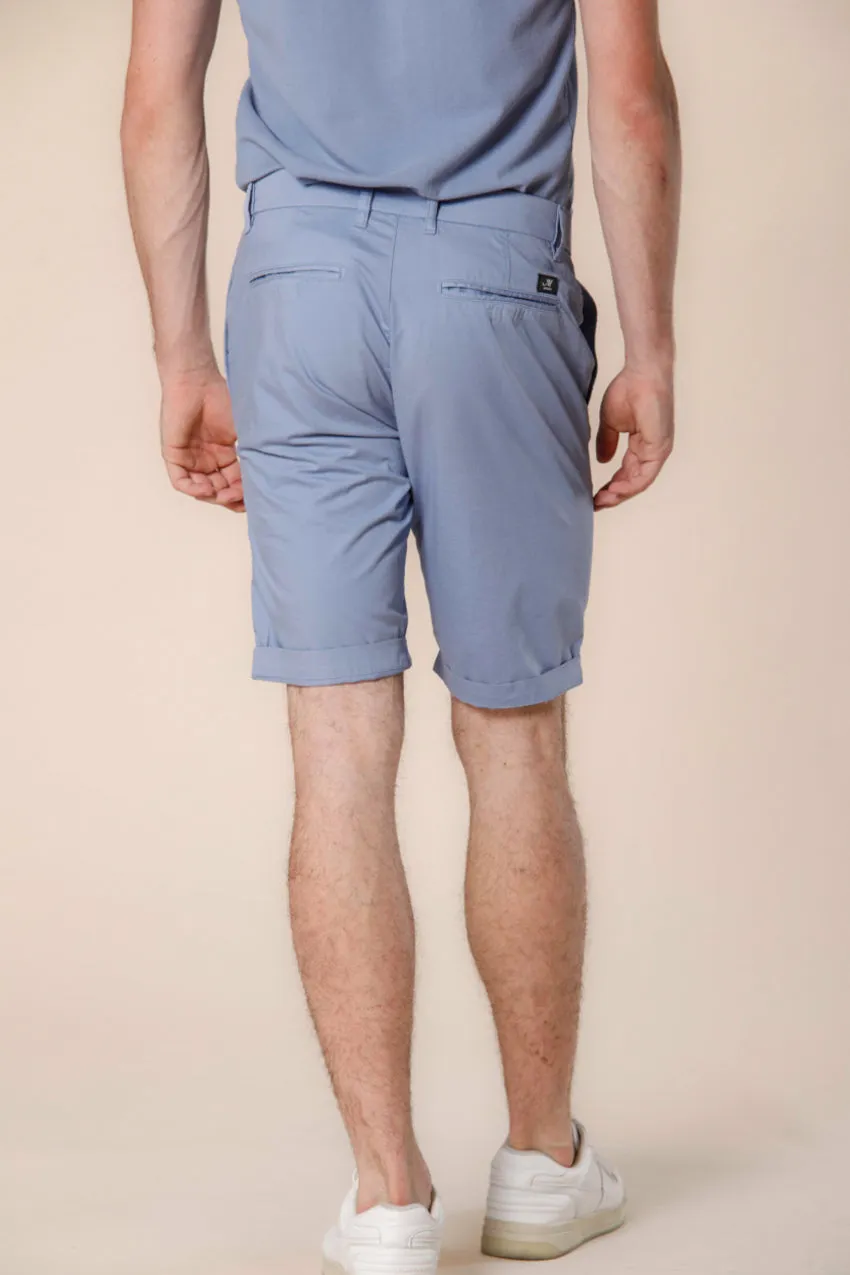 London bermuda chino uomo in gabardina stretch regular ①